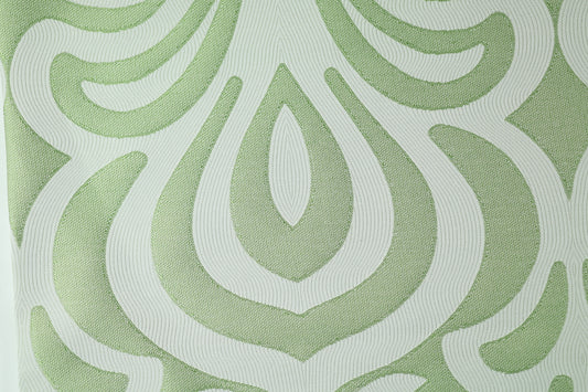 Hochwertiger Vorhangstoff in Grasgrün – ideal für elegante Fensterdekorationen