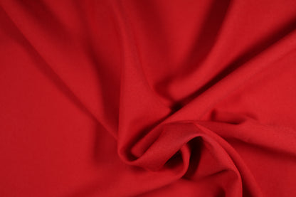 Polyester Panama Stoff in Rot – ideal für kreative Projekte und Dekorationen